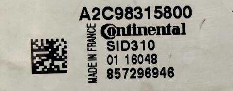Foto 2ª: Centralita Motor ECU Nissan Pulsar K9K646 (2017)