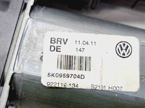Foto 4ª: Elevalunas Eléctrico Trasero Derecho Volkswagen Golf 102CV 75KW [CGG] (2011)