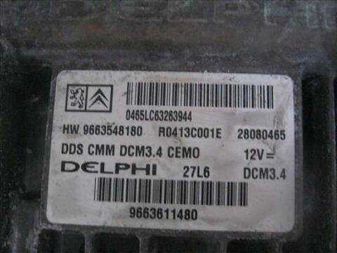 Foto 2ª: Centralita Motor ECU Peugeot 407 2.0 HDI 135 136CV 100KW [RHR (DW10BTED4)] (2007)