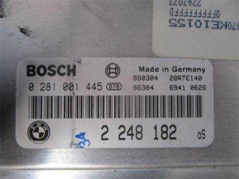 Foto 2ª: Centralita Motor ECU Bmw Serie 3 315 2.0 320D BERLINA 136CV 100KW [M47 204 D1] (1998)