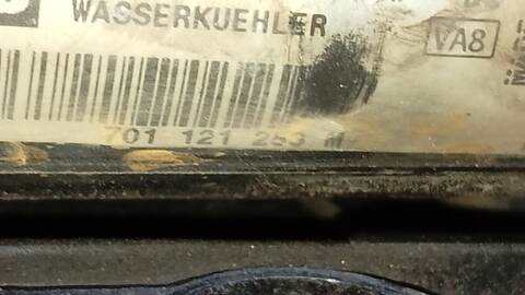 Foto 4ª: Radiador Motor Volkswagen Transporter CAJA CERRADA 88CV 65KW FURGONETA [AJT] (2003)