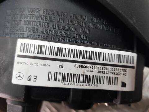 Foto 3ª: Kit Airbag Mercedes Clase B 150 B 180 CDI 246.212) 109CV 80KW [607951 O(K9K6)] (2015)