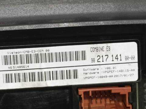 Foto 3ª: Pantalla Multifuncion Citroen C4 RIP CURL 99CV 73KW [BH02] (2017)