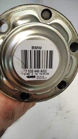 Foto 3ª: Transmision Trasera Derecha Bmw Serie 1 120 2.0 D [204D4/D] (2006)