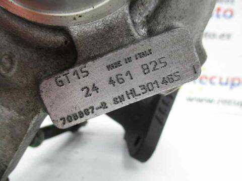 Foto 3ª: Turbocompresor Opel Zafira Y20DTH (2005)