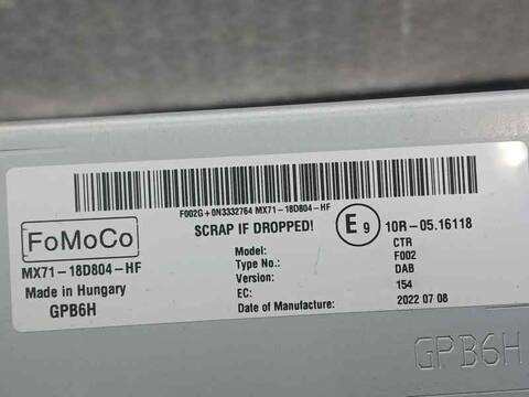 Foto 3ª: Centralita Motor ECU Ford Focus ST-LINE 125CV 92KW [R0DB] (2022)