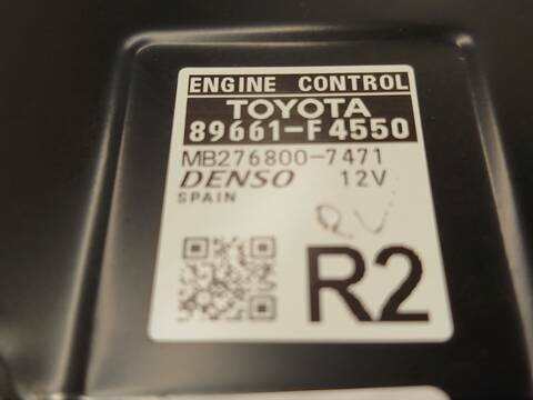 Foto 4ª: Centralita Motor ECU Toyota CHR 1.8 HYBRID ZYX10_ ZYX11_) 98CV 72KW [2ZR] (2023)