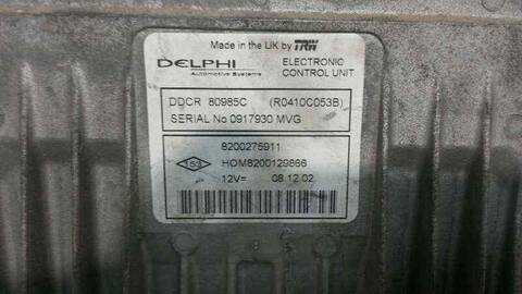 Centralita Motor ECU Nissan Almera 90CV 66KW