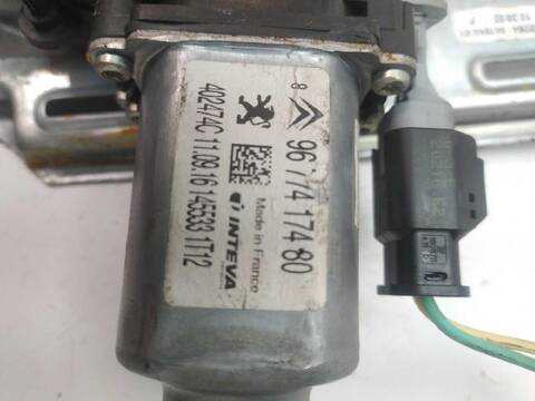 Foto 2ª: Elevalunas Manual Trasero Derecho Citroen C Elysee 1.6 BLUEHDI 100 (2012)