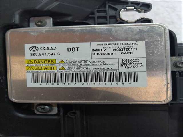 Faro Izquierdo Audi A5 211 CV 155KW