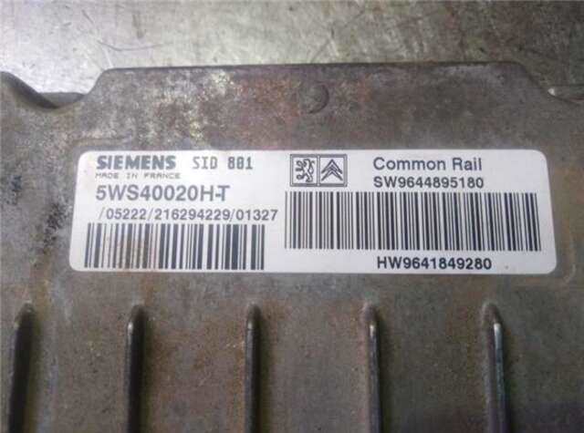Centralita Motor ECU Peugeot 307 2.0 HDI 90