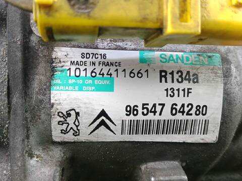 Foto 2ª: Compresor Aire Acondicionado Peugeot 407 2.0 HDI 135 136CV 100KW [RHR] (2006)