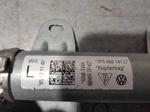 Foto 3ª: Airbag Cortina Delantero Izquierdo Porsche Cayenne DIESEL 245CV 180KW [CRC] (2013)