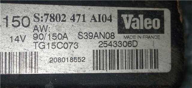 Alternador Bmw Serie 3 315 3.0 325D [3.0 LTR. - 145 KW TURBODIESEL CAT]