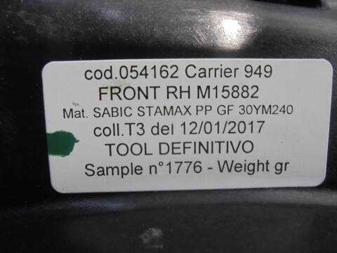 Foto 2ª: Elevalunas Eléctrico Delantero Derecho Alfa Romeo Stelvio EXECUTIVE 4WD 209CV 154KW [55271838] (2017)