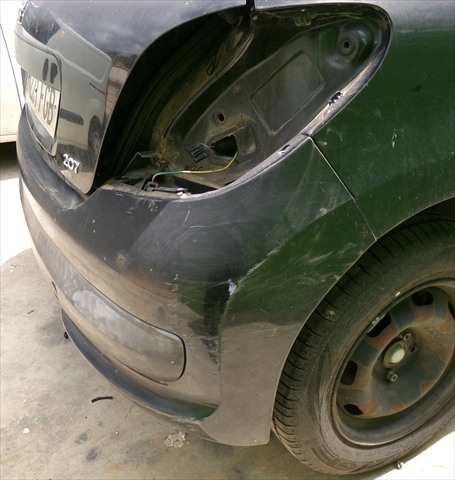 Foto 3ª: Paragolpes Trasero Peugeot 207 1.4 G 2006-2014 [KFU] (2006)