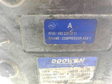 Foto 2ª: Compresor Aire Acondicionado Ssangyong Rodius 2.7 XDI [D27DT] (2005)
