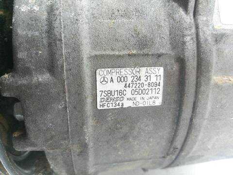 Foto 2ª: Compresor Aire Acondicionado Mercedes Vito 112 CDI 2.2 638.194) [OM 611.980] (1996)