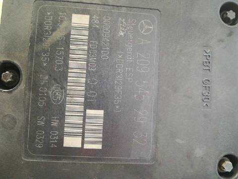 Foto 2ª: Abs Mercedes Clase C 160 270 CDI 203.016) BERLINA 170CV 125KW [612962] (2003)