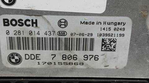 Foto 2ª: Centralita Motor ECU Bmw X5 3.0 D 235CV 173KW [306D3] (2007)