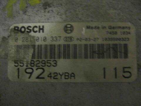 Foto 2ª: Centralita Motor ECU Fiat Stilo 1.9 JTD 192_XE1A) 115CV 85KW [192 A1.000] (2002)