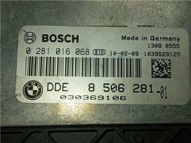Foto 2ª: Centralita Motor ECU Bmw Serie 1 114 2.0 116D [2.0 LTR. - 85 KW 16V DIESEL CAT] [N47 D20 C]
