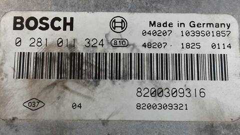 Foto 3ª: Centralita Motor ECU Renault Espace 1.9 DCI DIESEL 120CV 88KW [F9Q820] (2002)