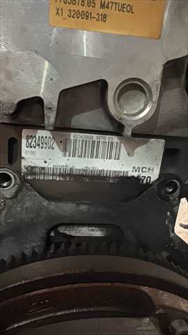 Foto 2ª: Motor Completo Bmw Serie 3 320 2.0 TD [20-4D-4 D] (2002)