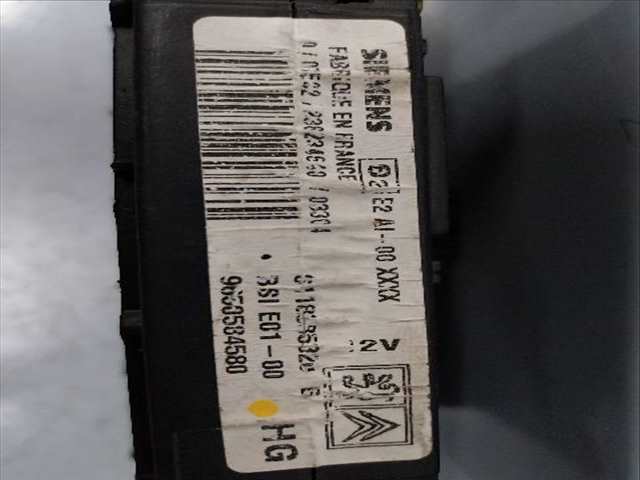 Foto 2ª: Centralita Confort BSI Peugeot Partner 2.0 D [D-RHY] (2004)