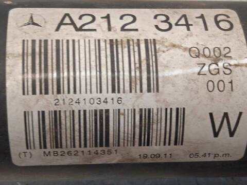 Foto 4ª: Transmision Central Mercedes Clase C 160 CLS 250 CDI BE 218.303) 204CV 150KW [651924] (2011)