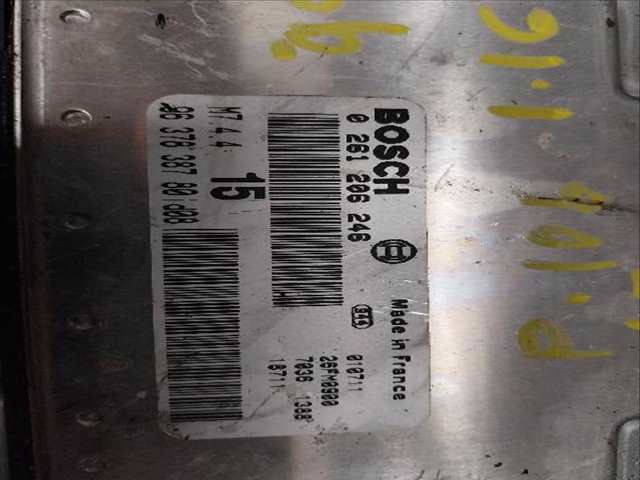 Foto 2ª: Centralita Motor ECU Peugeot 106 1.1 G [G-HFX] (2001)