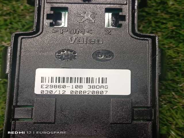 Foto 3ª: Botonera Elevalunas Peugeot 207 1.3 G [KFT KF01] (2012)