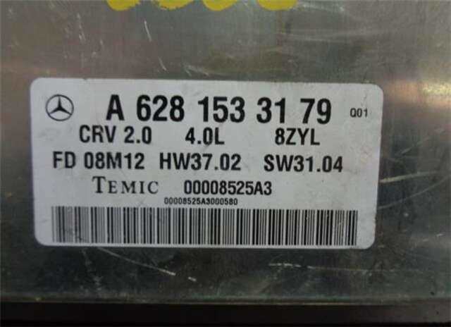 Foto 3ª: Centralita Motor ECU Mercedes Clase S 220 4.0 400 CDI (220.028) [4.0 LTR. - 184 KW CDI 32V CAT] [OM 628.960]