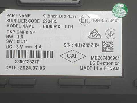 Foto 2ª: Pantalla Multifuncion Renault Arkana TECHNO 130CV 97KW