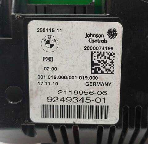 Foto 2ª: Cuadro de Instrumentos Bmw Serie 5 518 530 D 245CV (2009)