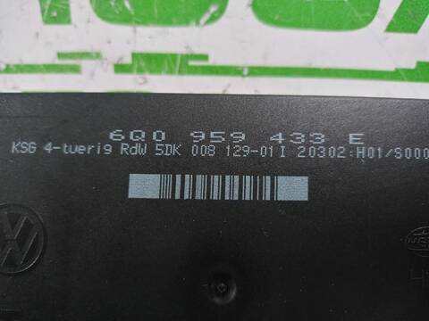 Foto 2ª: Modulo Confort BCM Seat Ibiza 1.4 16V 75CV [BBY] (2001)