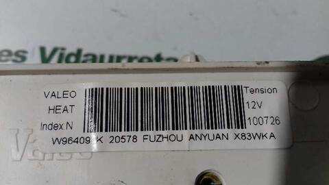 Foto 2ª: Mando Calefacción A. A. Opel Vivaro 1.9 CDTI CAT F9Q-762) 82CV 60KW [F9Q 07] (2005)