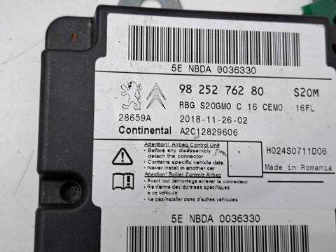 Foto 4ª: Kit Airbag Opel Crossland DESIGN LINE 102CV 75KW [DV5RD OPT. YH01] (2019)
