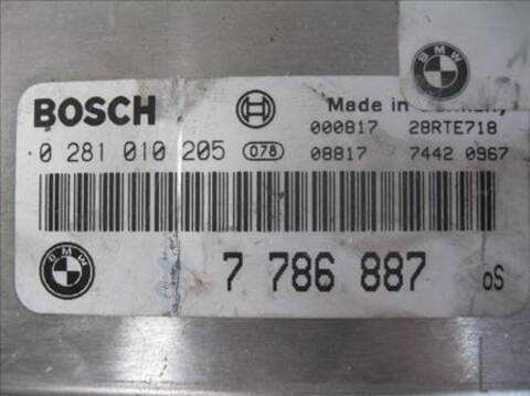 Foto 2ª: Centralita Motor ECU Bmw Serie 3 315 2.0 320D BERLINA 136CV 100KW [204D1] (2000)