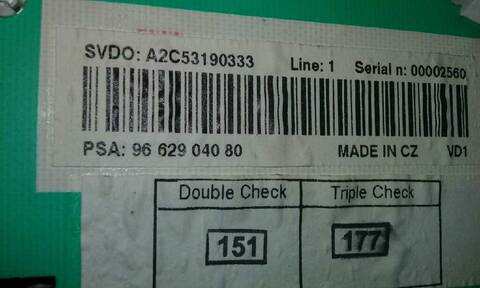 Foto 3ª: Cuadro de Instrumentos Peugeot 207 XS 109CV 80KW [NFUTU5JP4] (2006)