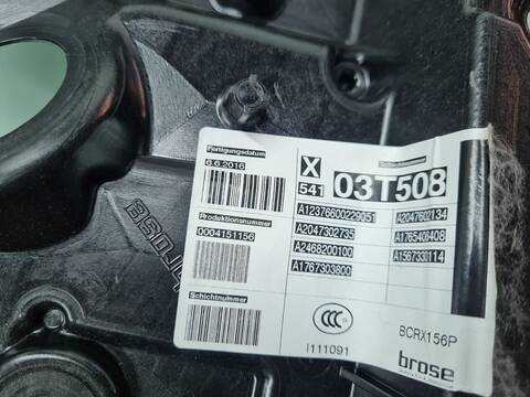Foto 3ª: Elevalunas Manual Trasero Izquierdo Mercedes Clase G 230 GLA 200 CDI 156.908) 136CV 100KW [651930] (2016)