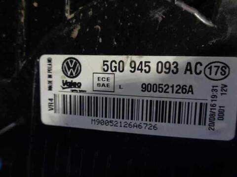 Foto 4ª: Piloto Portón Izquierdo Volkswagen Golf ADVANCE BLUEMOTION 110CV 81KW [CXX] (2016)
