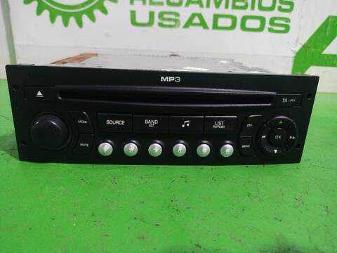 Foto 2ª: Sistema Audio Radio CD Citroen C4 EXCLUSIVE AUT. 109CV [9HZDV6TED4] (2006)