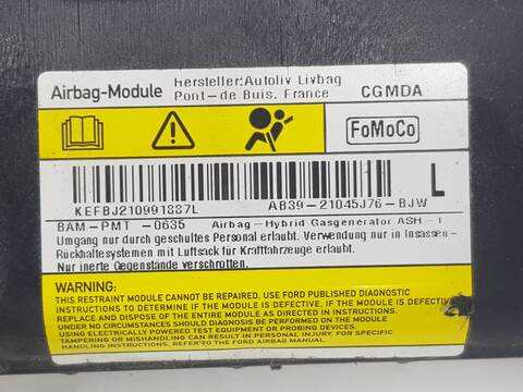 Foto 2ª: Kit Airbag Ford Ranger DOBLE CABINA 4X4 XLT LIMITED (2011)
