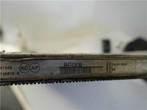 Foto 3ª: Radiador Motor Peugeot 307 2.0 HDI 110 107CV 79KW [RHS (DW10ATED4)] (2003)