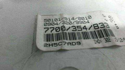 Foto 2ª: Cuadro de Instrumentos Renault Kangoo 54CV 40KW (1997)