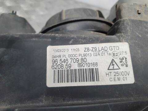 Foto 3ª: Faro Izquierdo Peugeot 607 TITANIO PACK 211CV 155KW [XFV] (2006)