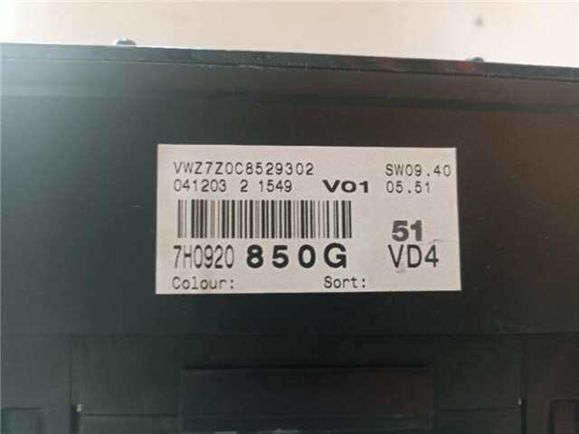 Foto 2ª: Cuadro de Instrumentos Volkswagen Transporter 2.5 TDI [AXD]