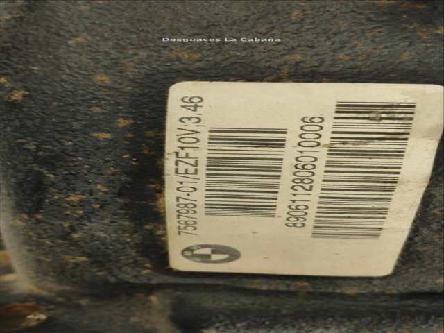 Foto 2ª: Diferencial Trasero Bmw X3 3.0 D [M57 D30 (306D3)] (2003)
