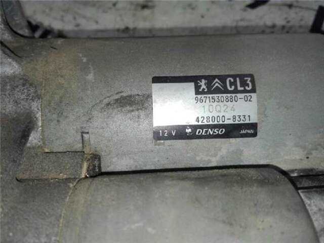 Foto 3ª: Motor de Arranque Peugeot 208 1.2 STYLE [1.2 LTR. - 60 KW 12V E-VTI - PURETECH] [HM01]